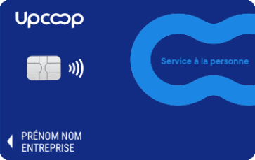 Cartão Upcoop com chip e tecnologia contactless, para benefícios de serviço à pessoa
